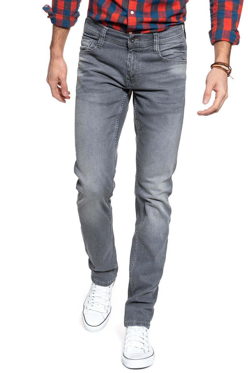 SPODNIE MĘSKIE MUSTANG Oregon Tapered DENIM GREY 1009375 4500 313