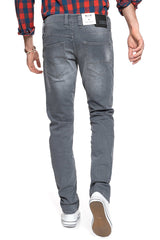 SPODNIE MĘSKIE MUSTANG Oregon Tapered DENIM GREY 1009375 4500 313