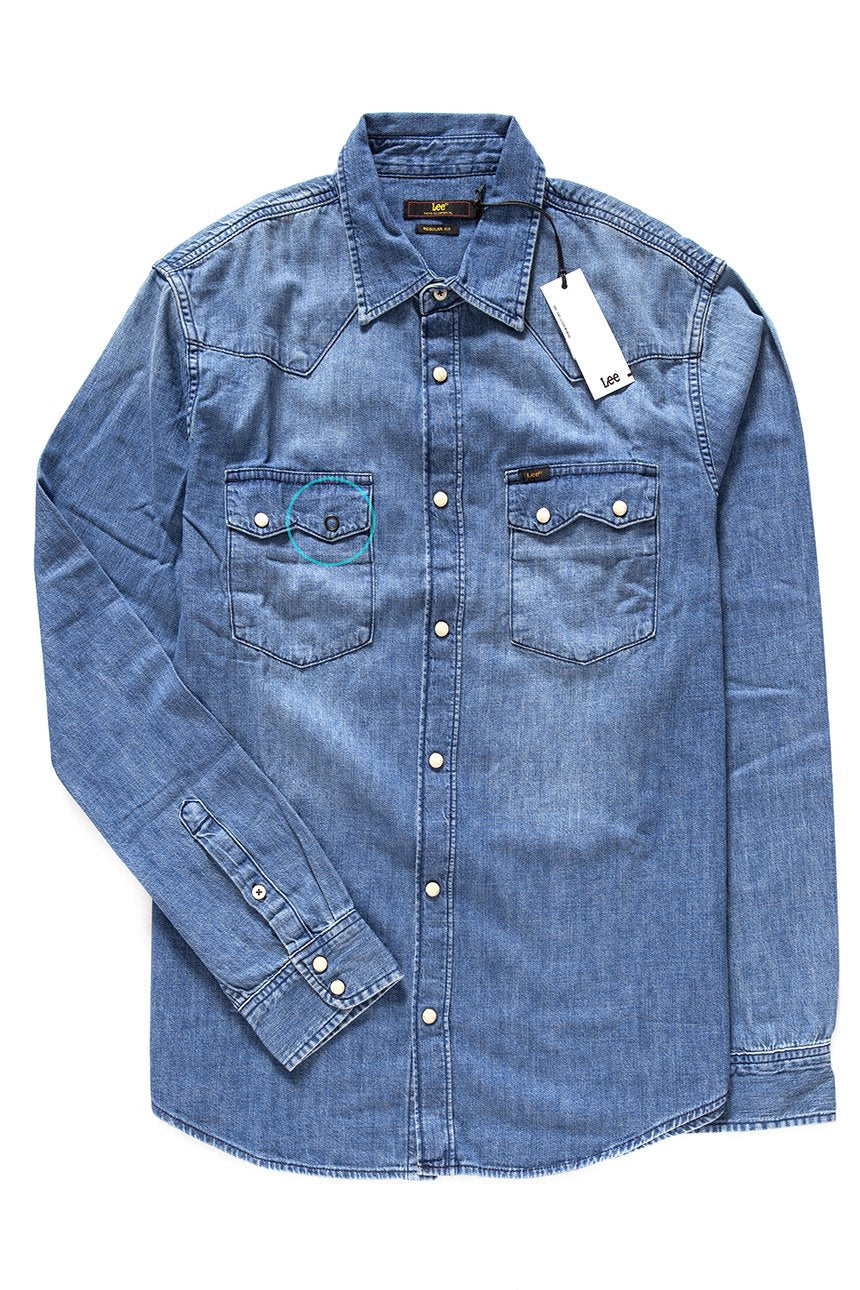 LEE RIDER SHIRT TRUE VINTAGE L851KXTU