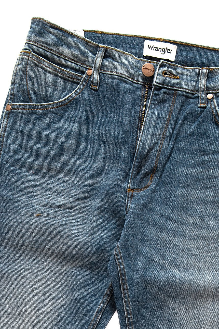 WRANGLER SPODNIE MĘSKIE GREENSBORO BLUE PINE W15QTG27C
