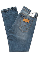 WRANGLER SPODNIE MĘSKIE GREENSBORO BLUE PINE W15QTG27C