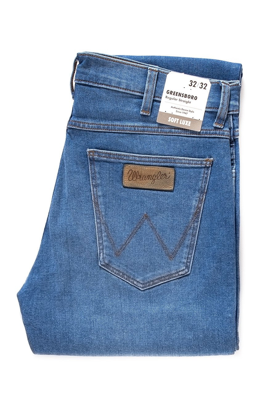 WRANGLER SPODNIE MĘSKIE GREENSBORO STARBURST W15QTU27V