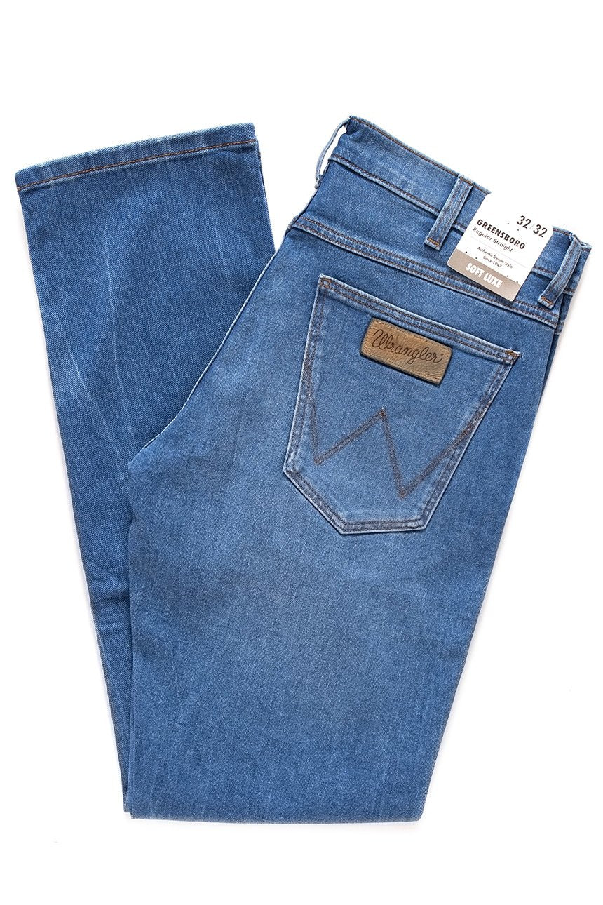 WRANGLER SPODNIE MĘSKIE GREENSBORO STARBURST W15QTU27V
