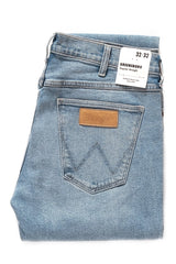 WRANGLER SPODNIE MĘSKIE GREENSBORO ROLLING BLUE W15QKP34G