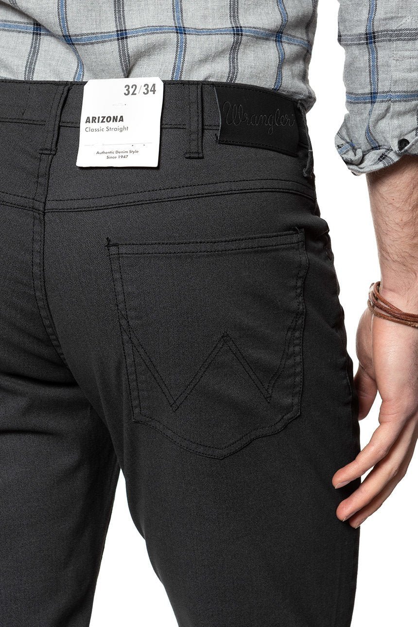 WRANGLER SPODNIE MĘSKIE ARIZONA BLACK W12O18100