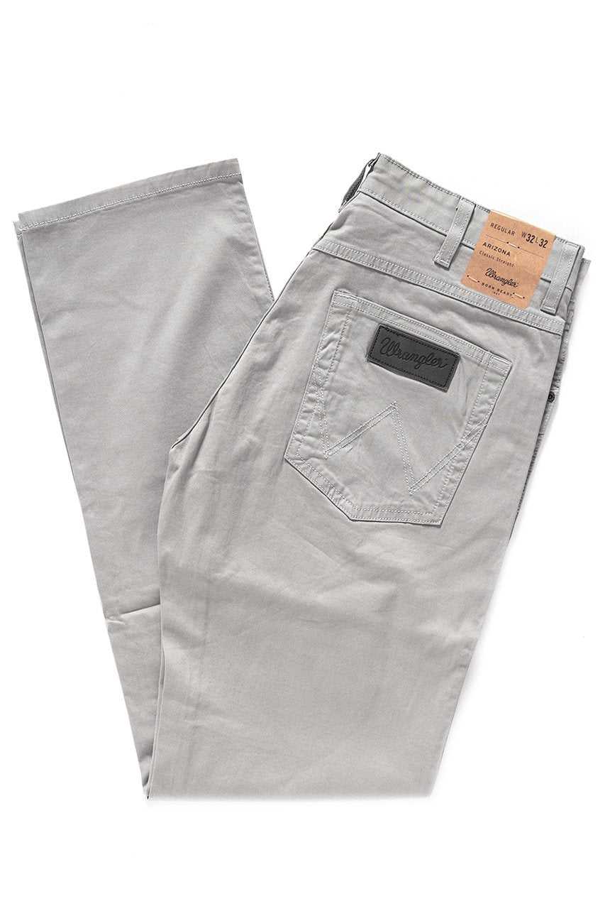 WRANGLER SPODNIE MĘSKIE ARIZONA STEEL GREY W12OP892X