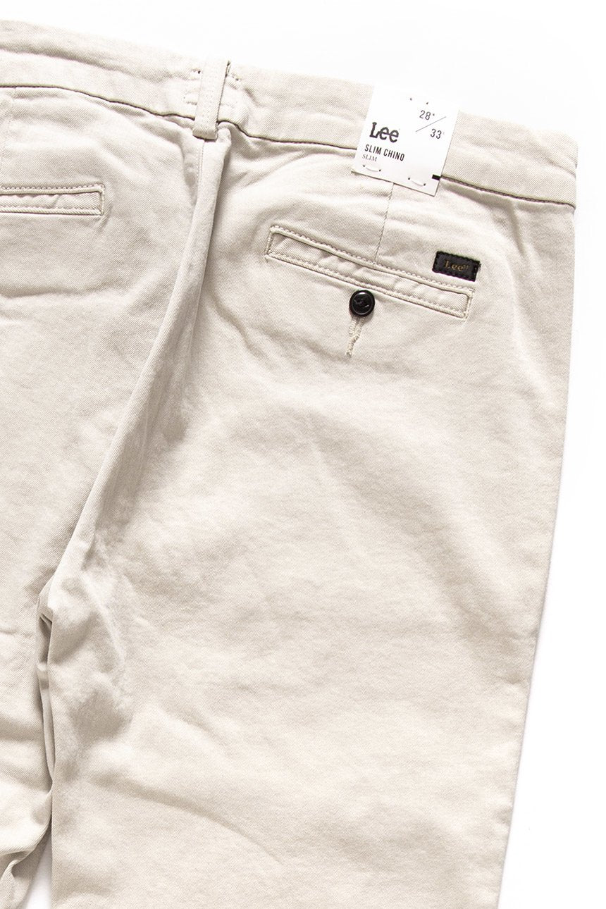 LEE SLIM CHINO SAND L310RN90