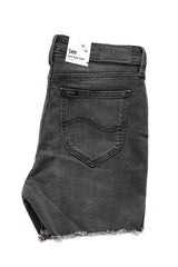 LEE BOYFRIEND SHORT BLACK WORN  L37NYGBR