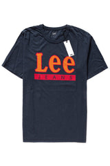 LEE T SHIRT LEE T SHIRT JEANS LOGO TEE MIDNIGHT NAVY L64JFEMA