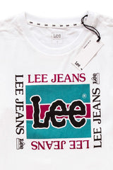 LEE T SHIRT RETRO LOGO TEE BRIGHT WHITE L41RRELJ