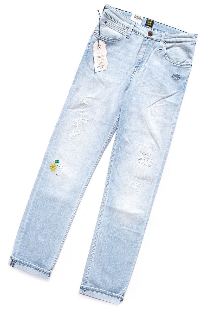 SPODNIE LEE DAMSKIE BOYFRIEND L547KTRX