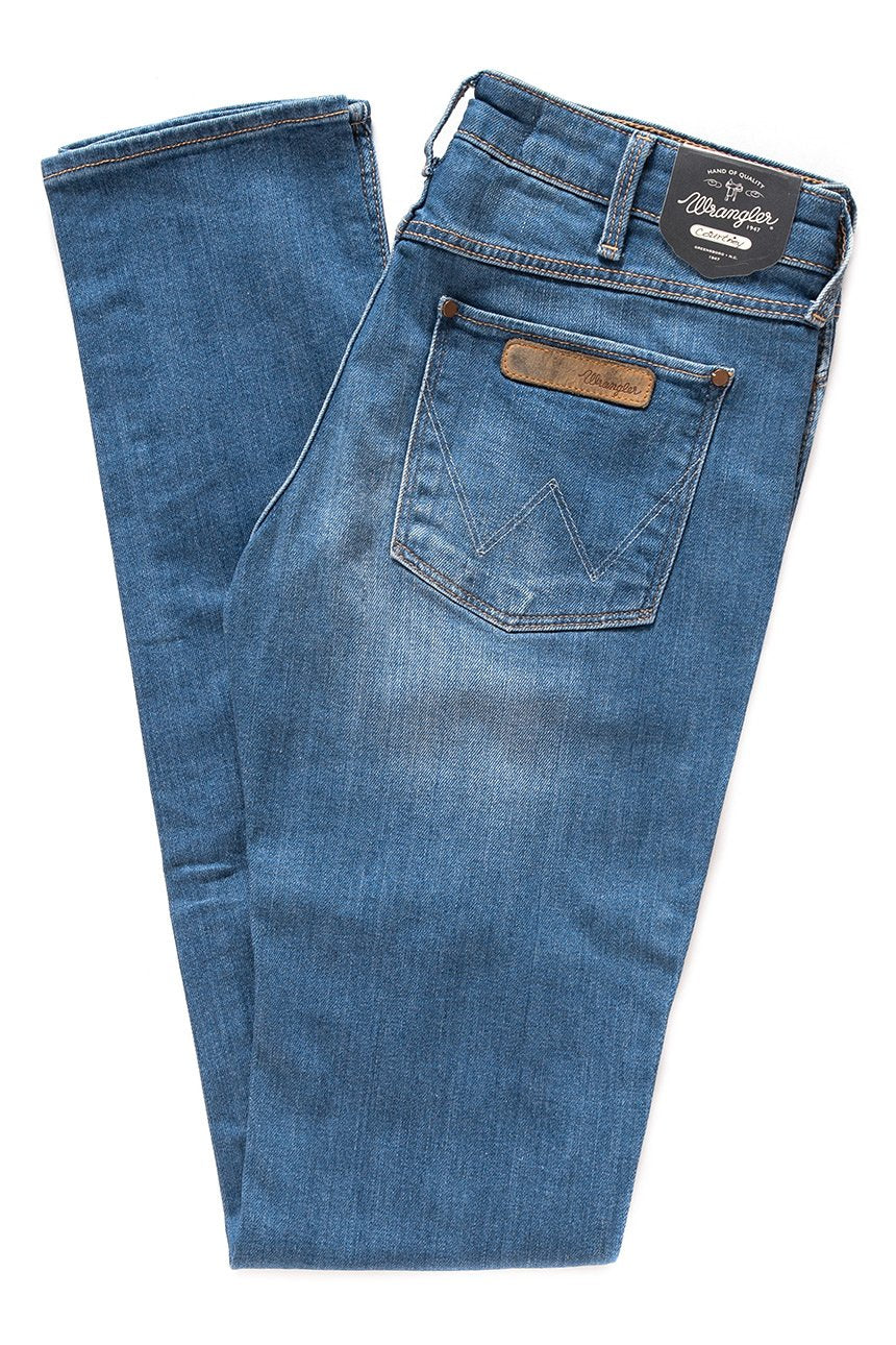 WRANGLER COURTNEY SKINNY COBALT W23SJJ45T