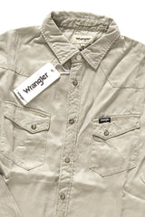 WRANGLER LS WESTERN SHIRT ABBEY STONE W5969TAGB