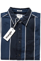 KOSZULA WRANGLER LS 1PKT SHIRT DARK NAVY W5760MZAE