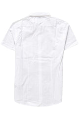 WRANGLER 1PKT BUTTON-DOWN SHIRT WHITE W5968MX12