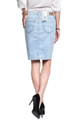 SPÓDNICA JEANSOWA LEE PENCIL SKIRT LIGHT COROVAL L38GMFOC
