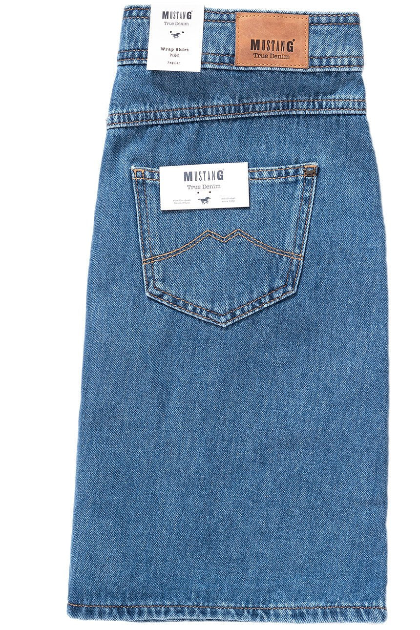 SPÓDNICA JEANSOWA MUSTANG Wrap Skirt 1007016 5000 680