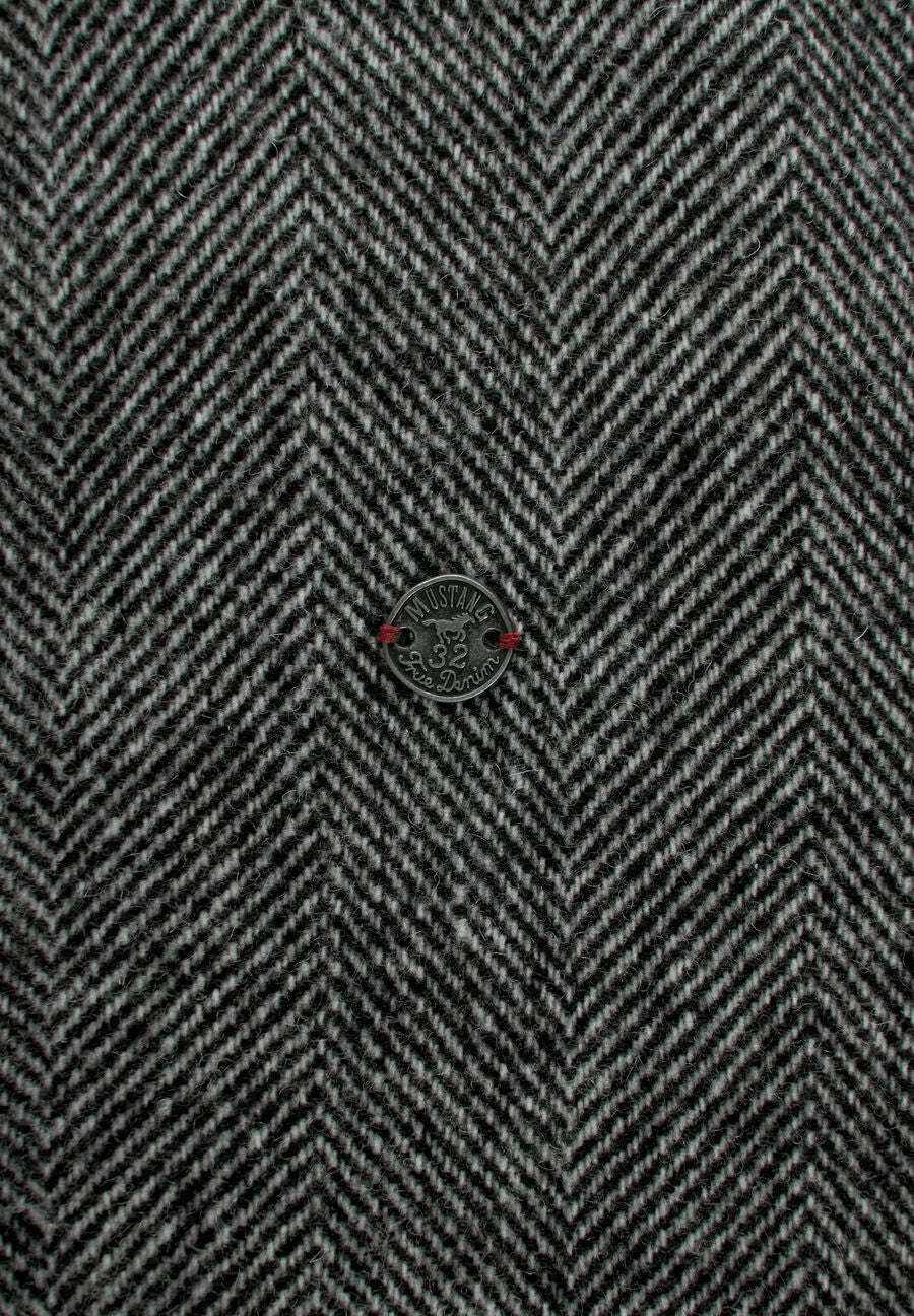MUSTANG David SC Coat MĘSKI PŁASZCZ CAVIAR 1008243 4132