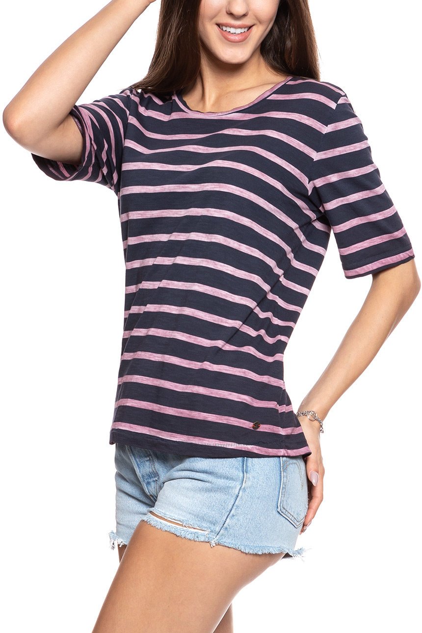 MUSTANG T SHIRT DAMSKI Alina V Striped 1009025 11550