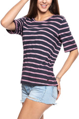 MUSTANG T SHIRT DAMSKI Alina V Striped 1009025 11550