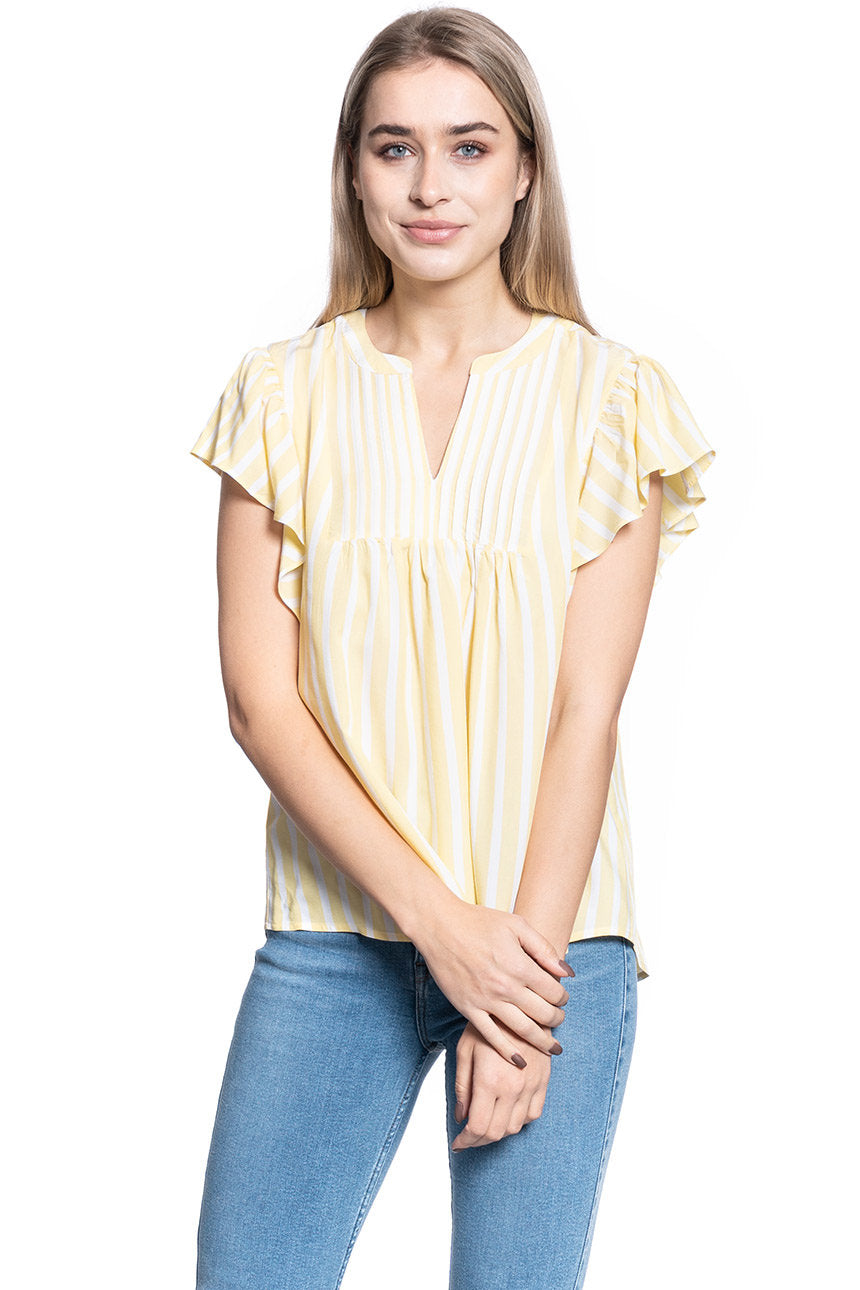 BLUZKA DAMSKA MUSTANG Enza Stripe Blouse 1009468 11697