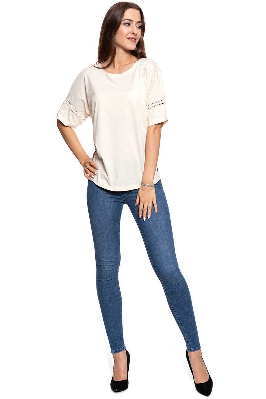MUSTANG T SHIRT DAMSKI Audrey C Linen 1009486 3248