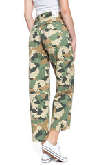 SPODNIE DAMSKIE LEE WIDE LEG CAMOUFLAGE L31GCW03
