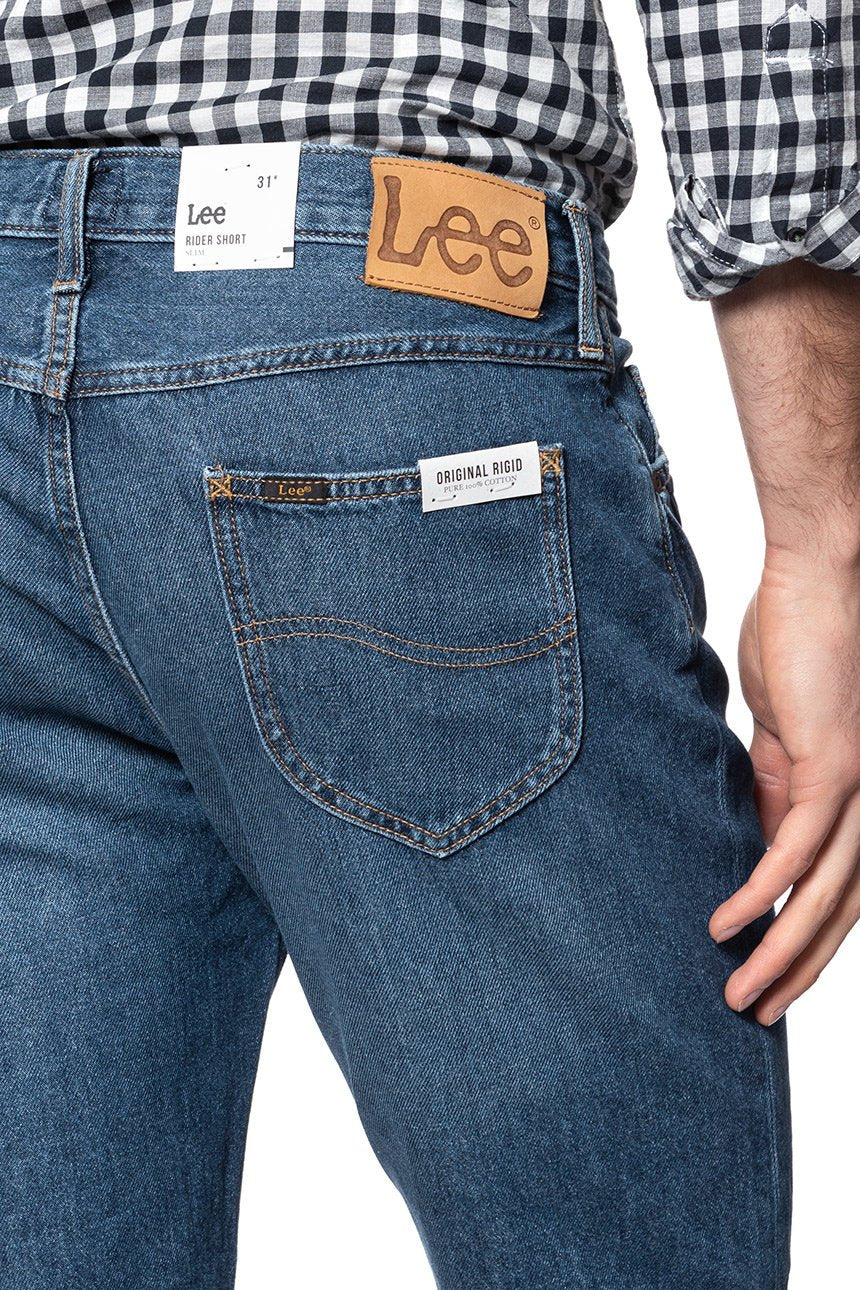 SPODENKI LEE RIDER SHORT FLICK DARK L73FLJKA