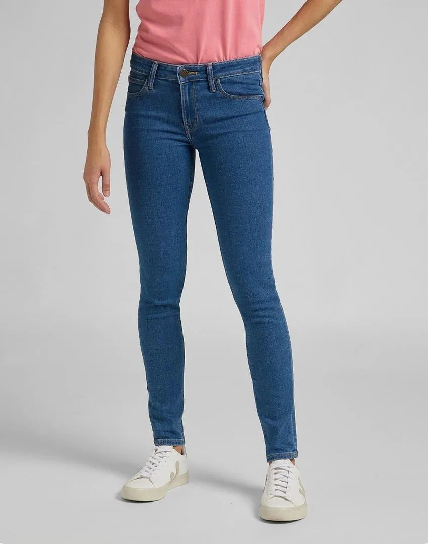 DAMSKIE SPODNIE JEANSOWE LEE Scarlett CLEAN OREGON L526PQXS 112111816