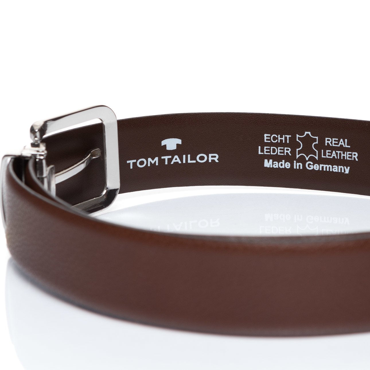 TOM TAILOR PASEK SKÓRZANY  SOPO-TT293 680 35mm Ledergürtel