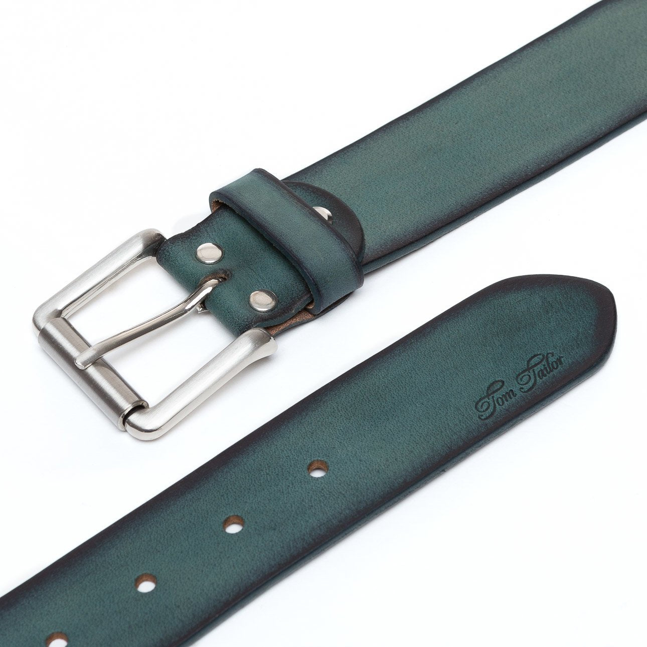 TOM TAILOR PASEK SKÓRZANY  SOPO-TT376 467 40mm Ledergürtel RO2689