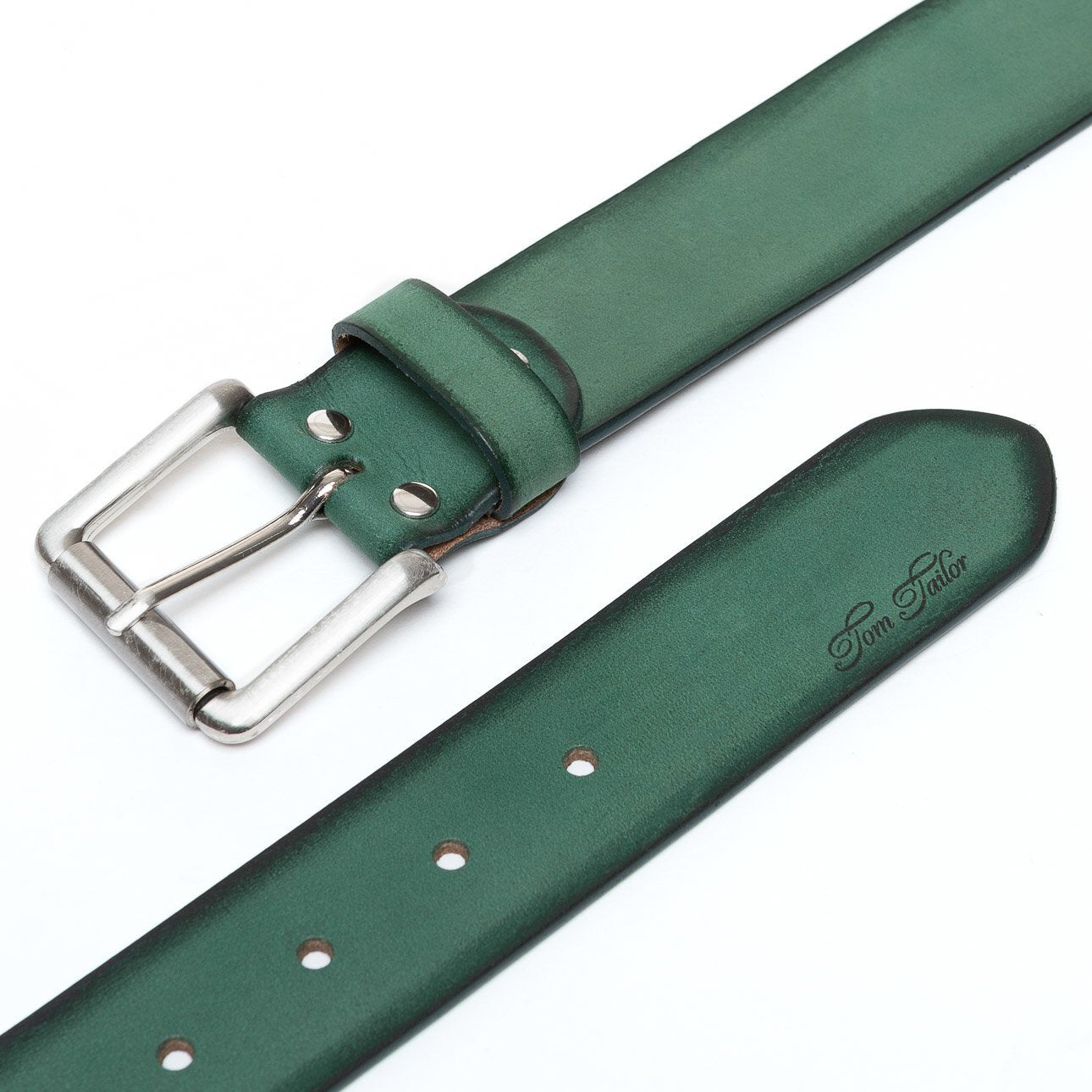 TOM TAILOR PASEK SKÓRZANY  SOPO-TT376 571 40mm Ledergürtel RO2689