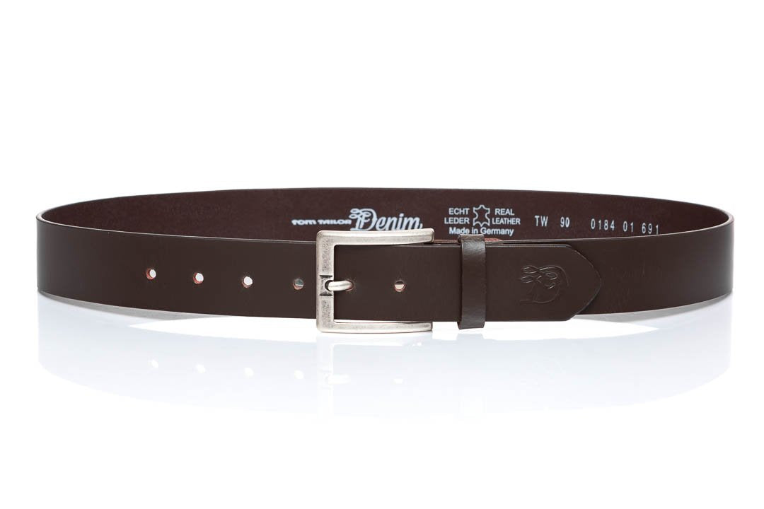 TOM TAILOR PASEK SKÓRZANY  TM0184R01 691 40mm Gürtel Q.2647