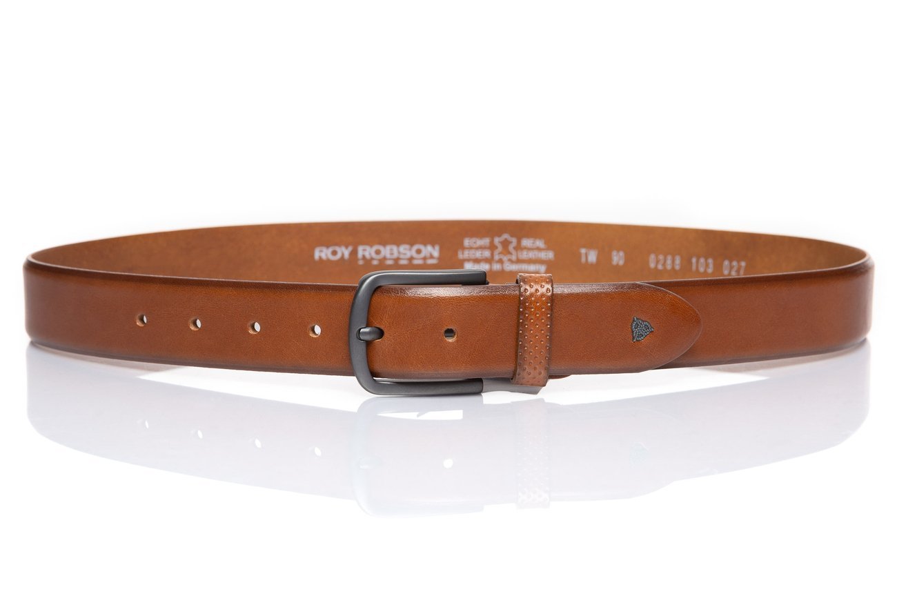 ROY ROBSON PASEK SKÓRZANY  RR0288R103 27 35mm Gürtel Q.2853