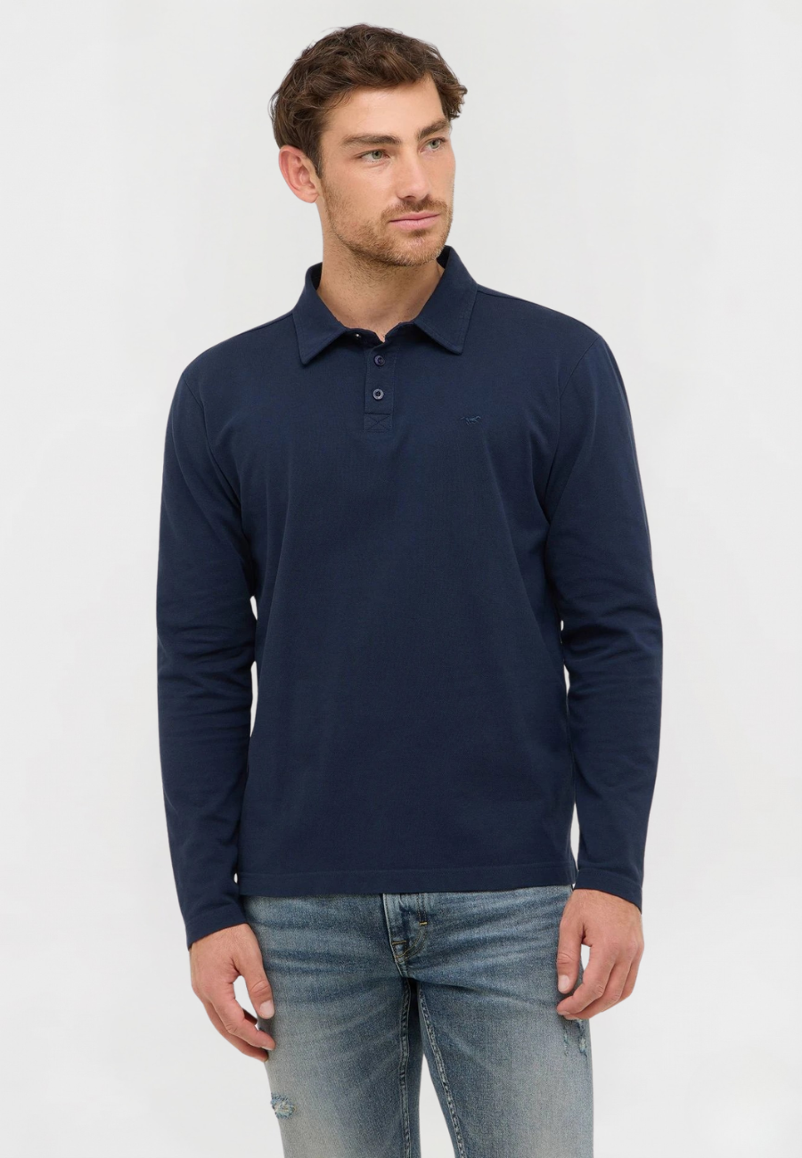 Męski Longsleeve Mustang Style Portis Dark Sapphire 1016881 4136