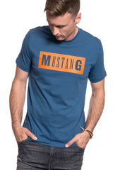 MUSTANG TSHIRT Alex C LOGO Tee ENSIGN BLUE 1009738 5229
