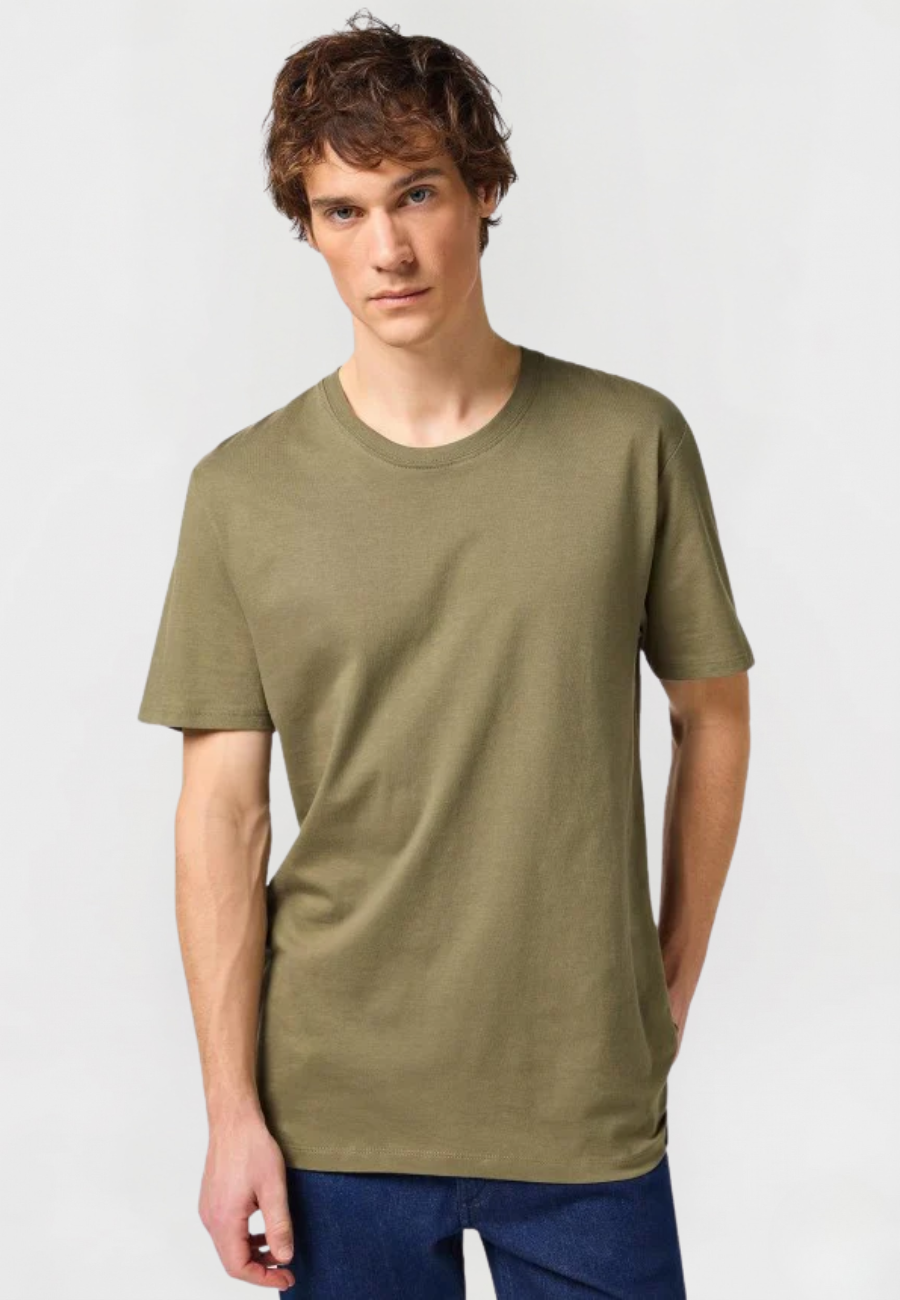 Męska Koszulka Wrangler 2 Pack Tee Dusty Olive 112321466