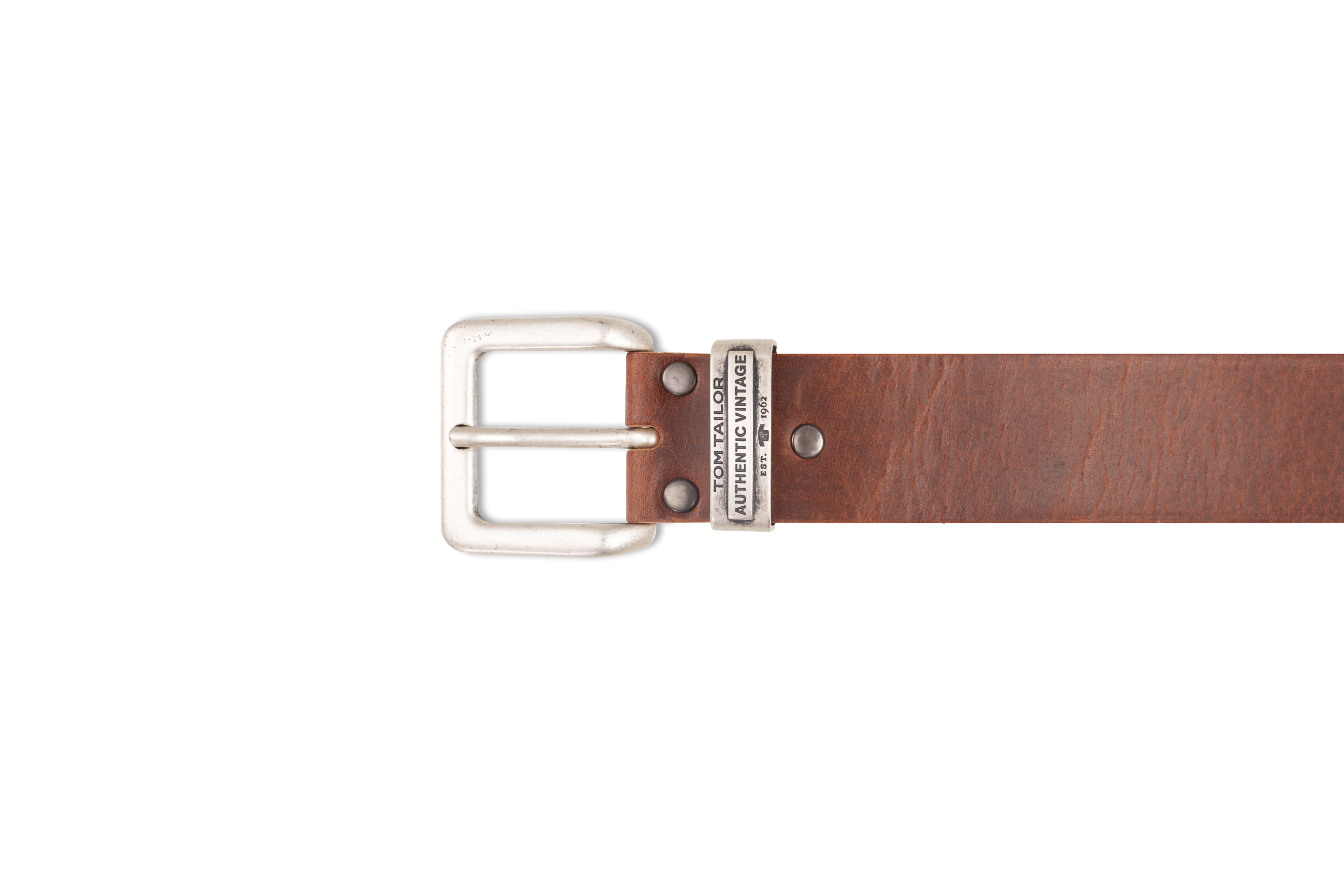 Męski Pasek Skórzany Klasyczny Skóra Tom Tailor Tg1068l89/690 40mm Gürtel Q.6789 0690 Darkbrown