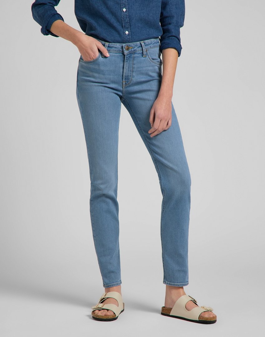 LEE ELLY DAMSKIE SPODNIE JEANSOWE MID CHARLY L305QDUG