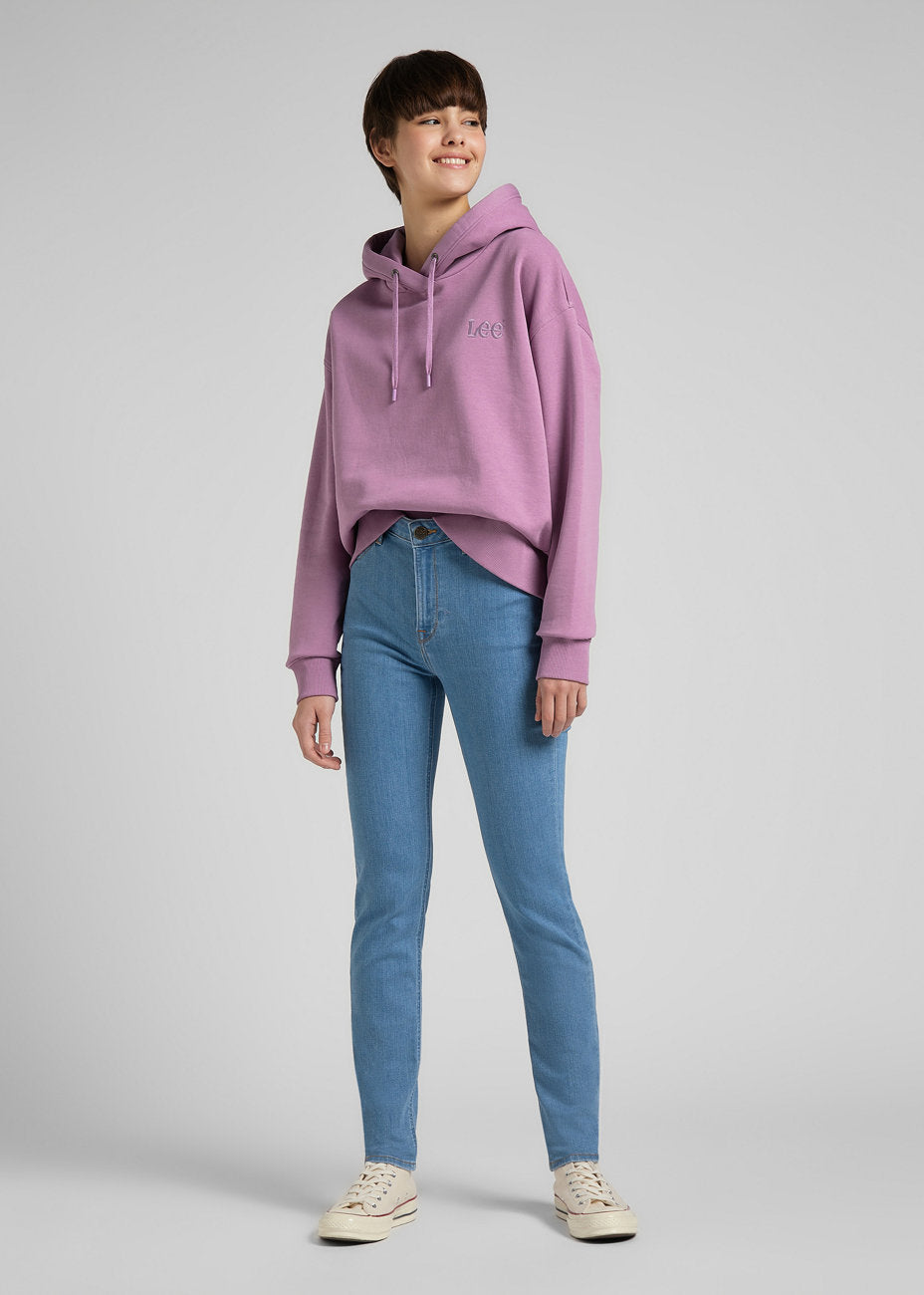 LEE SCARLETT HIGH DAMSKIE SPODNIE JEANSOWE LIGHT LITA L626OPVM