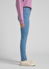 LEE SCARLETT HIGH DAMSKIE SPODNIE JEANSOWE LIGHT LITA L626OPVM