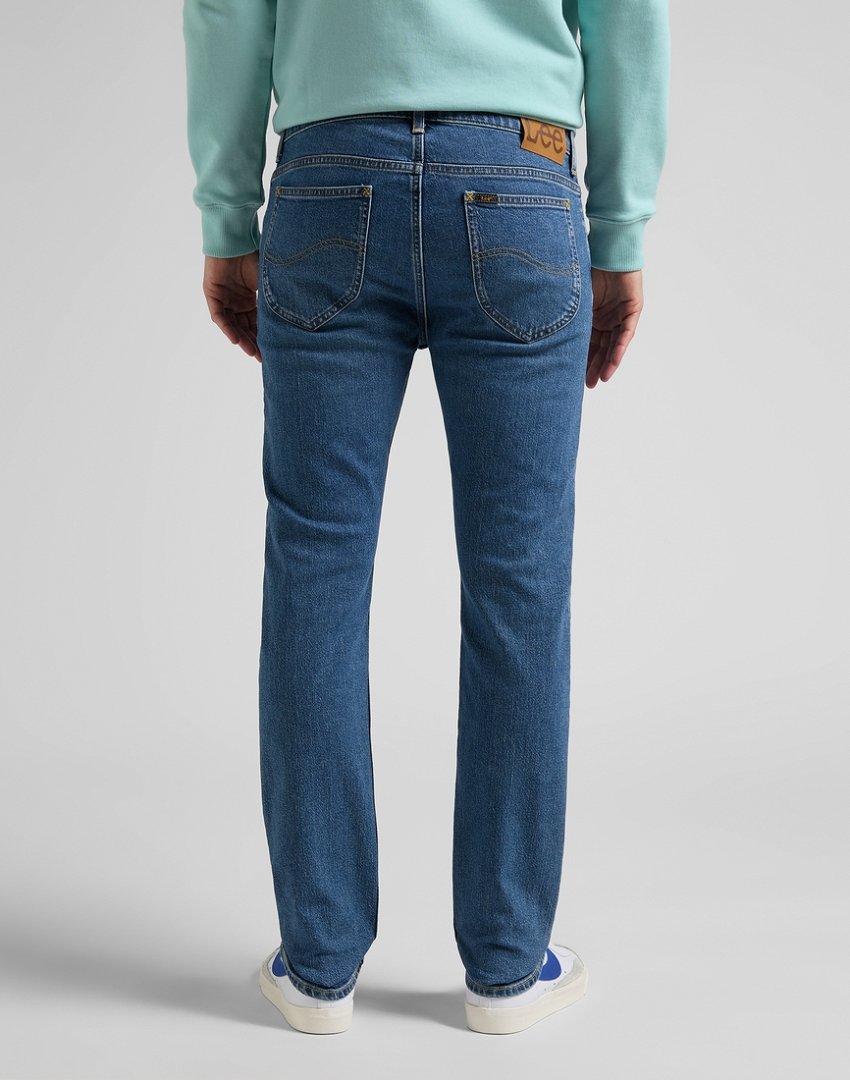 LEE RIDER MĘSKIE SPODNIE JEANSOWE LT USED ALTON L701OWTM