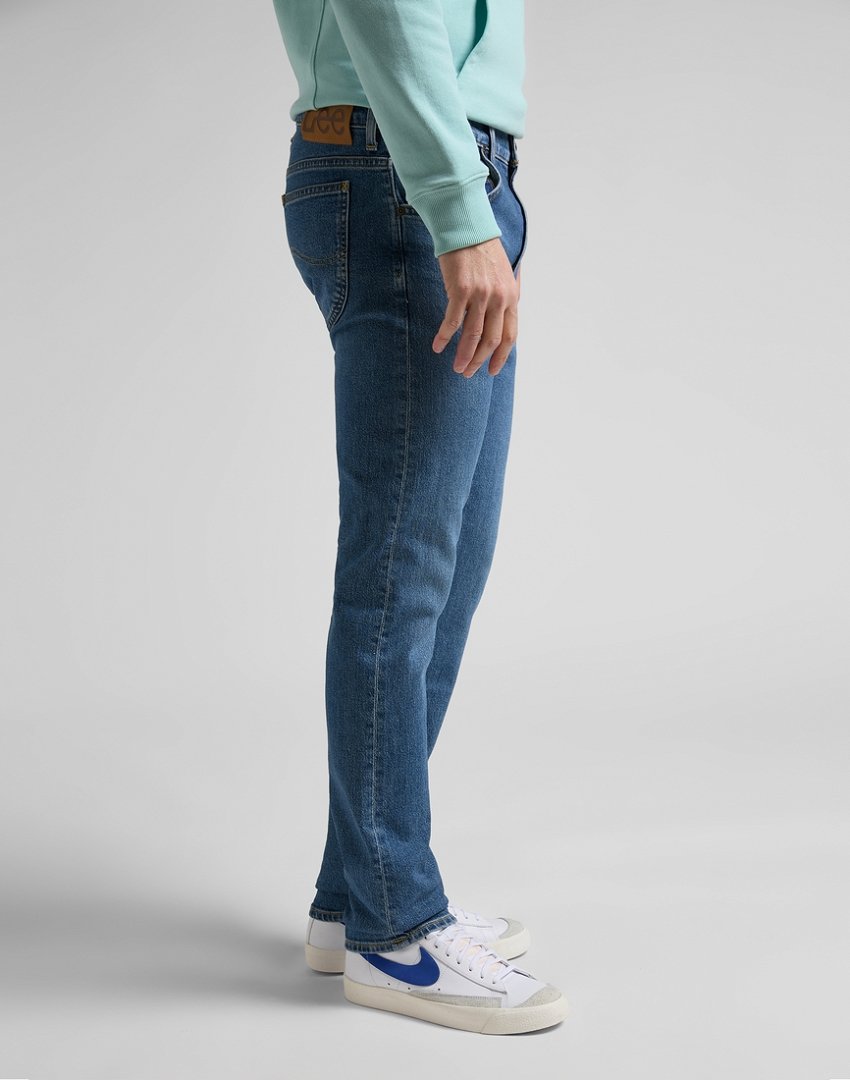 LEE RIDER MĘSKIE SPODNIE JEANSOWE LT USED ALTON L701OWTM