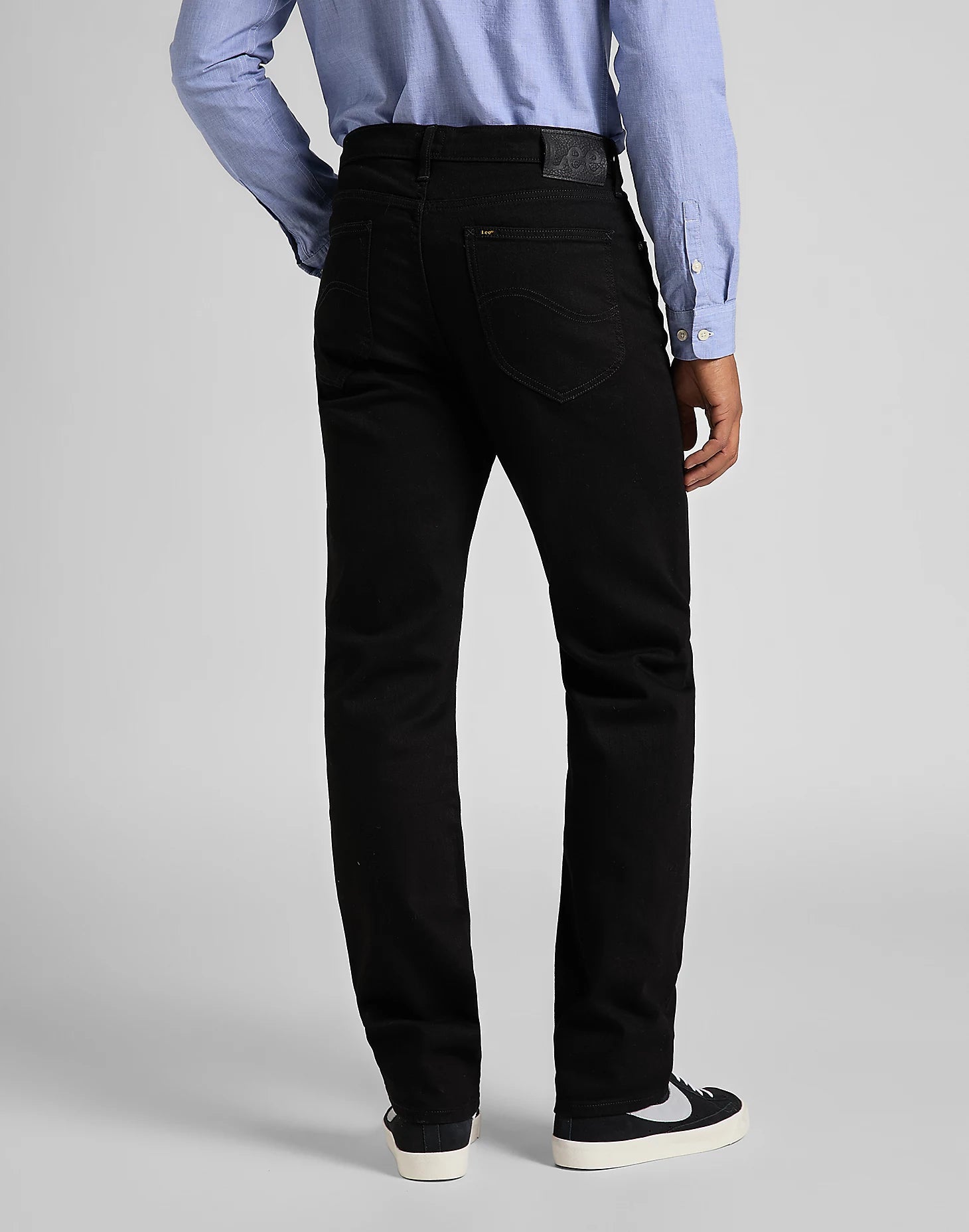 LEE WEST MĘSKIE SPODNIE JEANSOWE CLEAN BLACK L70WHFAE