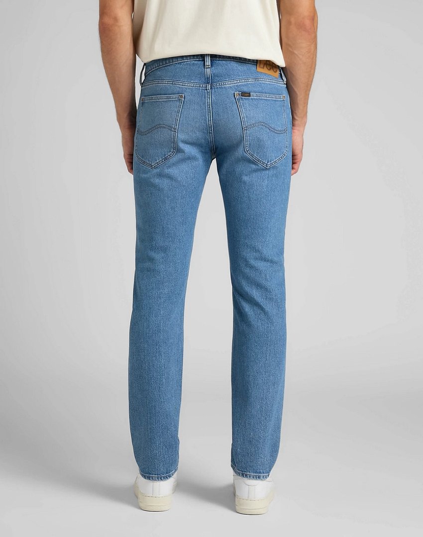 LEE DAREN ZIP FLY MĘSKIE SPODNIE JEANSOWE WORKER LIGHT L707MWFO
