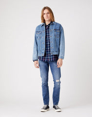 WRANGLER ANTI FIT JACKET MĘSKA KURTKA JEANSOWA AUTHENTIC MID W45979142