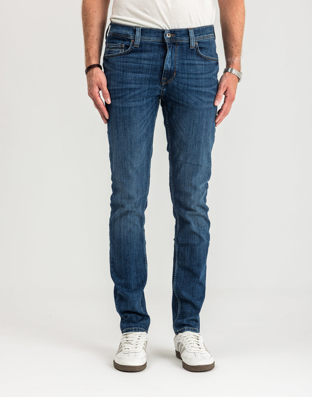Spodnie Męskie Jeansowe Mustang Vegas Slim Denim Blue 1015045 5000 883