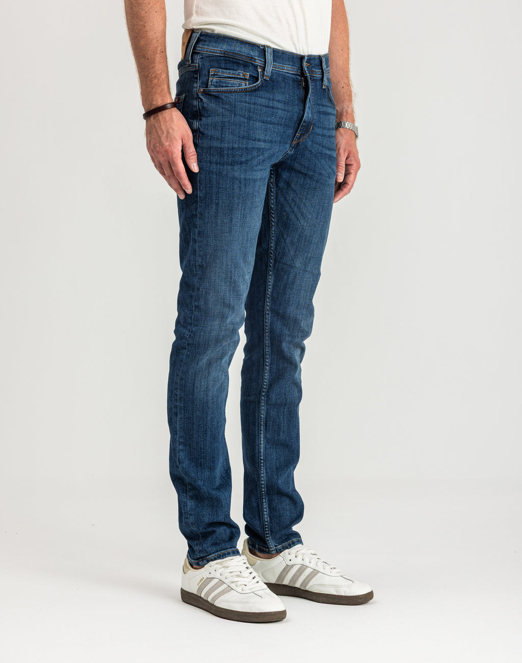 Spodnie Męskie Jeansowe Mustang Vegas Slim Denim Blue 1015045 5000 883
