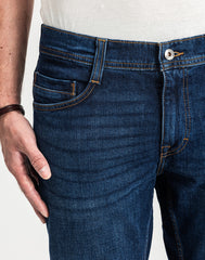 Spodnie Męskie Jeansowe Mustang Oregon Slim Denim Blue 1015041 5000 982