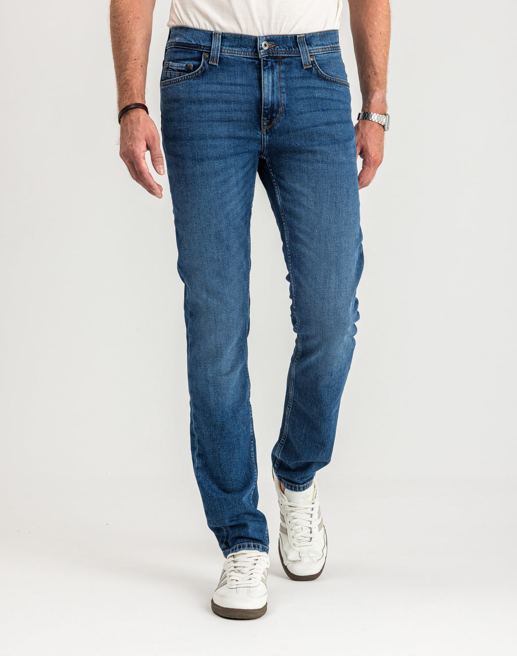 Spodnie Męskie Jeansowe Mustang Vegas Slim Denim Blue 1015043 5000 702